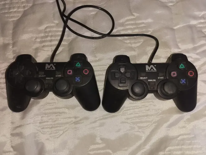 Controles Maxmidia para Playstation 2 (Semi-Novos)