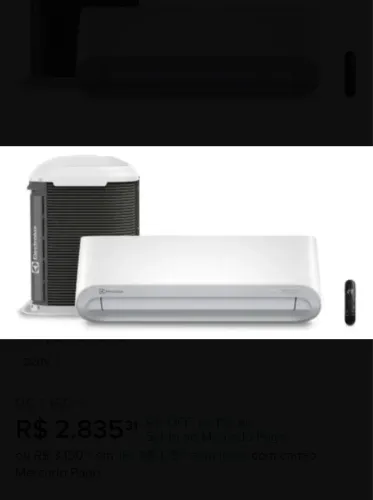Vendo Ar-Condicionado Split Electrolux Inverter 12.000 BTUs
