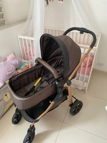 Carrinho de Bebê Galzerano Olympus 3 em 1 + Bebê Conforto