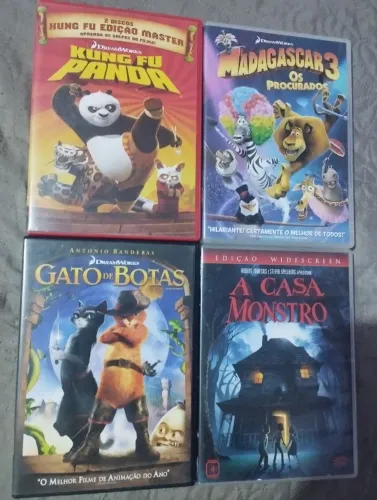 Dvds desenhos