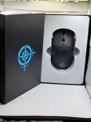 ATTACK SHARK Mouse para jogos sem fio Magic-Refiner G6,