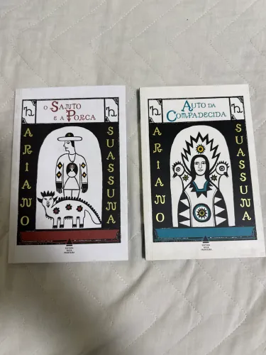 Kit 2 livros Ariano Suassuna