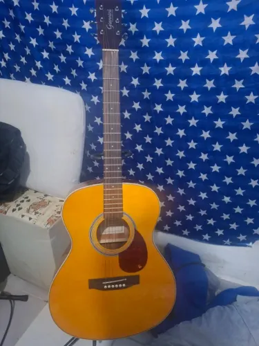 VIOLÃO folk na linha do martin ELETROACÚSTICO GIANNINI GAD PLUS
