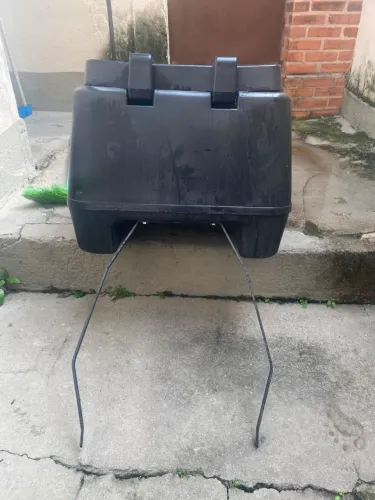 Baú 80 litros + suporte chapam Bros 160
