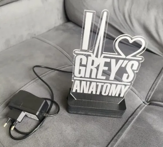 Luminária Grey's Anatomy