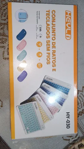 Teclado e mouse bluetooth
