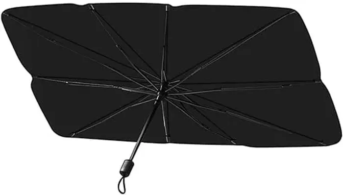 Protetor Solar Retrátil para Para-brisa com Isolamento Térmico UV 