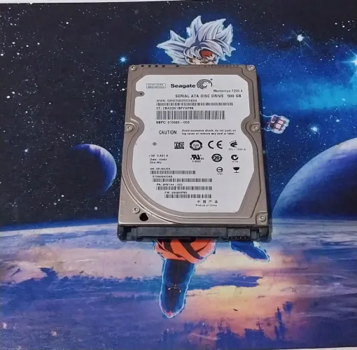 Hd notebook 500 GB 100%