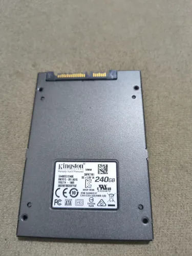 SSD Kingston 240GB testado ok
