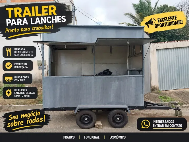 TRAILER PARA LANCHES