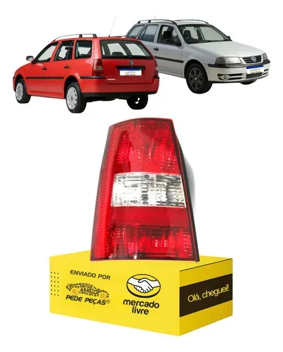 Lanterna Sinaleira Parati G3 2003 2004 2005 Cristal Esquerdo Esquerdo/motorista Vermelho