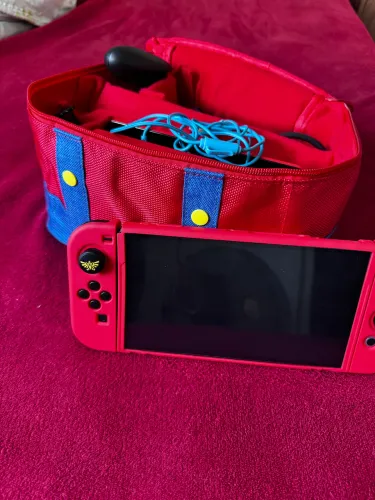 Nintendo Switch Desbloqueado - Mario Edition Oled