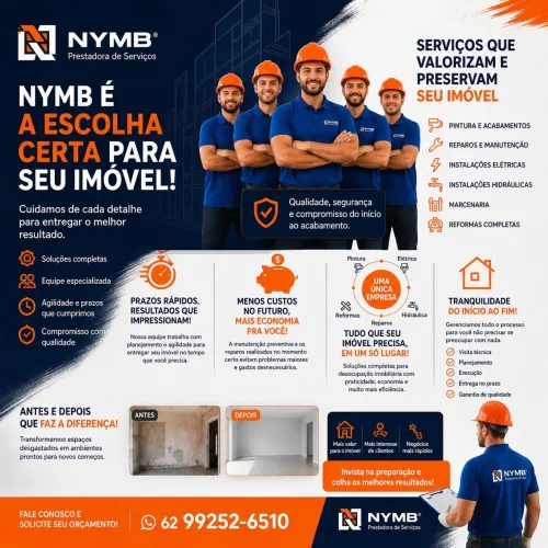 Serviços de reformas e reparos residenciais