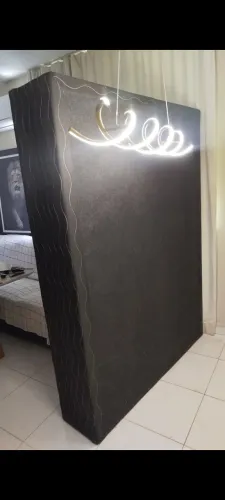Base cama box casal