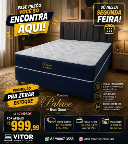Conjunto palace bom sono casal