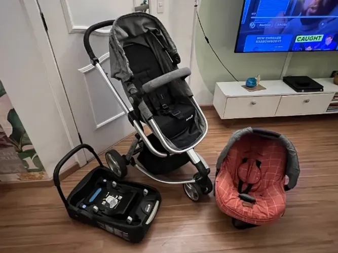 Carrinho de Bebê Safety 1st - Travel System Mobi