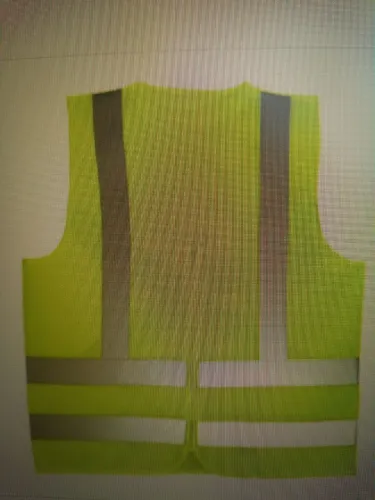  Colete refletivo sem bolso amarelo tamanho G