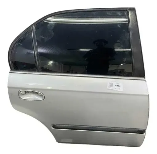 Porta Traseira Direita Honda Civic 96 99 Pelada Traseira Direito Prateado