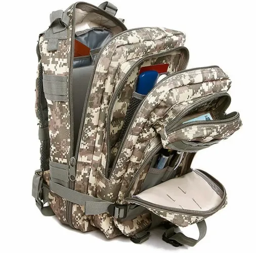Mochila Tática 30L Trekking Militar Impermeável