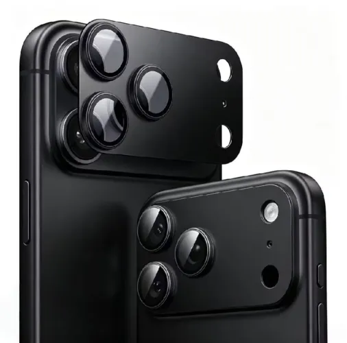 Película de Lente Da Câmera para iPhone 18 Pro Max Preto