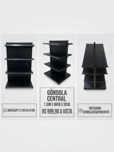 Gôndola central promoção