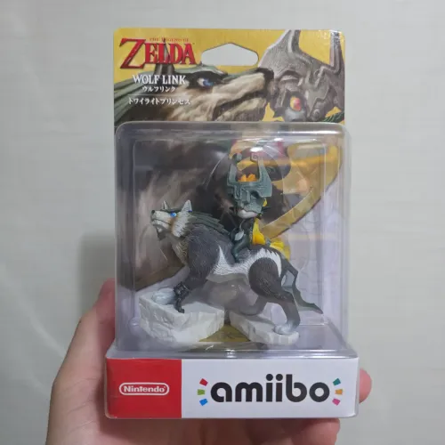 Amiibo Zelda Wolf Link Nintendo Lacrado