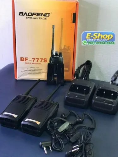 Walkie Talkie Profissional Lehmox (Excelente Alcance)