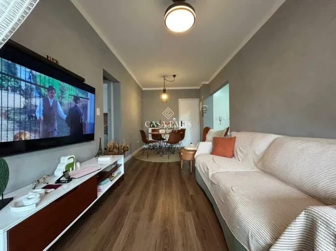 Apartamento à venda no Bairro Tupi, Praia Grande, com 2 suítes e lazer completo