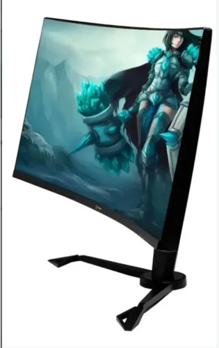 Monitor Gamer Husky Tempest 34" Curvo Ultrawide QHD 144Hz - Completo na Caixa
