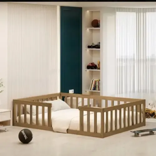 Cama Casal Montessoriana com colchão D33