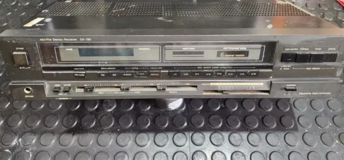 Technics Stereo Receiver SA-190 leia atentamente a descrição