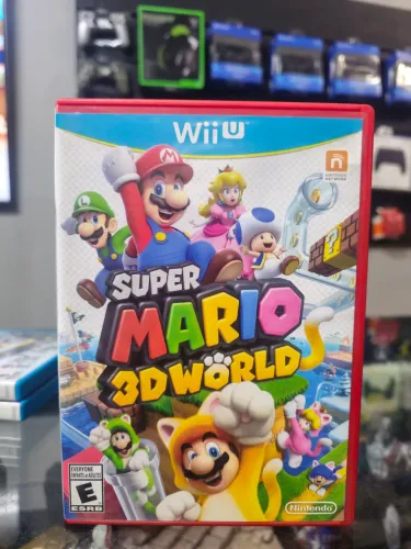 Jogo para Nintendo Wii U Super Mario 3d World mídia física usado original