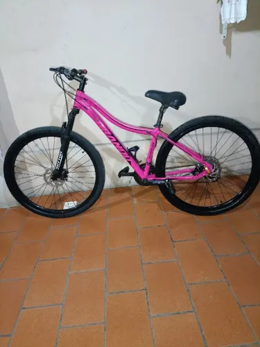 Bike rosa aro 29 quadro 15