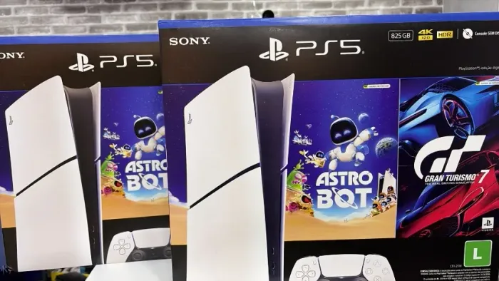 Playstation 5 slim digital - com jogos bundle - dois anos de garantia