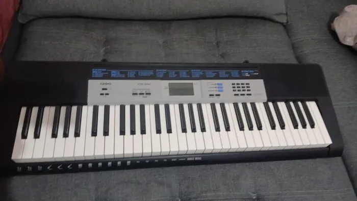 Teclado Cássio CTK 1550<br>VALOR 500 REAIS