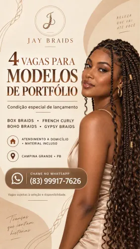PROCURA MODELO PARA TRANÇAS