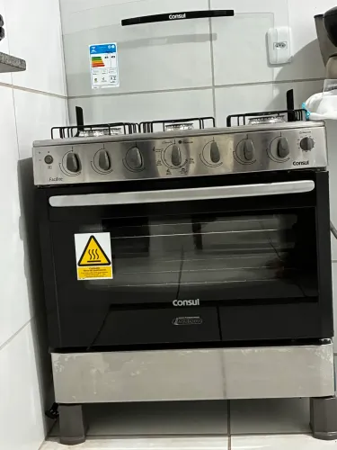 Fogão Consul Inox 