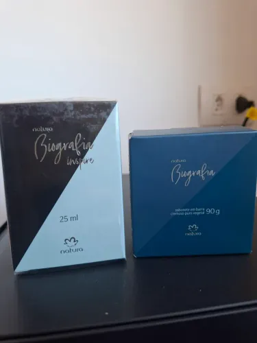 Kit mini biografia inspire + sabonete 