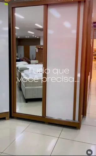 Guarda Roupas Porta Correr MDF Estado de Zero