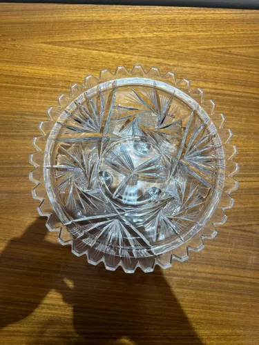 Compoteira de cristal