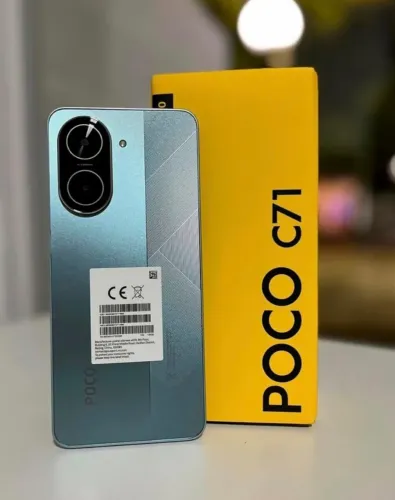 PROMOÇÃO - Poco C71 (4G) 128/4 + Entrega Grátis blue