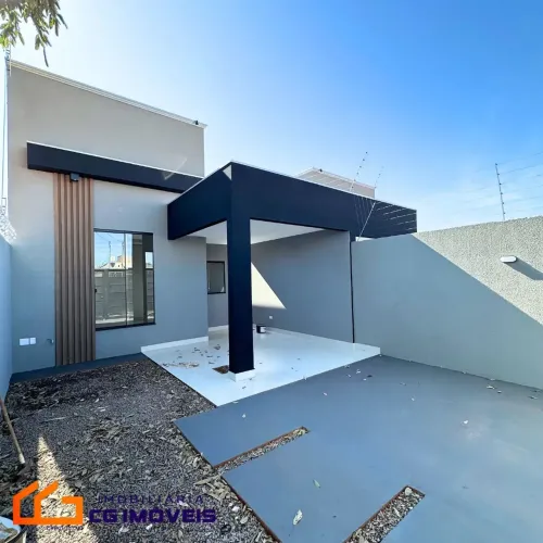 Casa á venda com 3 quartos sendo 1 suíte no Nova Lima em Campo Grande - MS