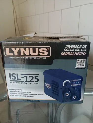 Máquina de solda Lynus ISL-125 80A - Nunca usada - Na Caixa
