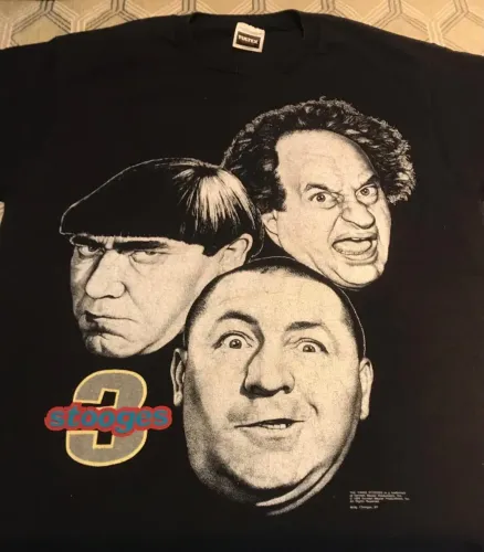 Camiseta Vintage Original 1994 - The Three Stooges (Os Três Patetas)