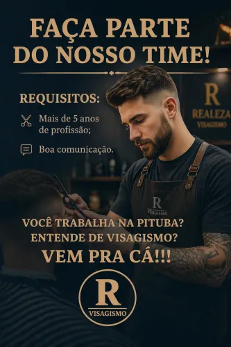 Vaga para barbeiro / barbeira / barbearia
