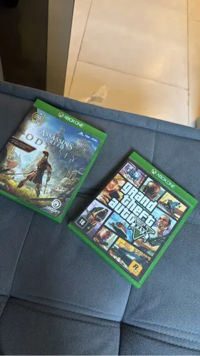 GTA V e Assassin?s Creed Odyssey XBOX ONE E SIRES X