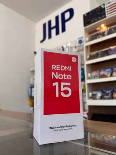 Celular Xiaomi Note 15 4G 128GB 6RAM Preto Lacrado | Até 12x Sem Juros | Loja Curitiba