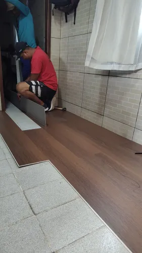 Instalação de Pisos Vinílico - Colado ou Click 