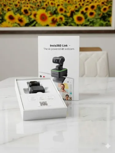 Insta360 Link com gimbal 4K
