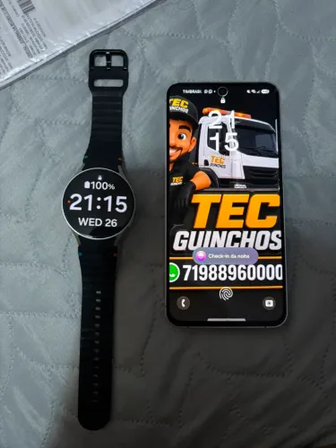 S24 + Relógio watch 7